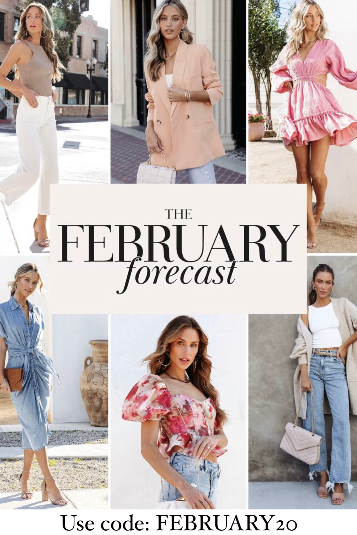 Vici new spring arrivals are too chic! Use code FEBRUARY20 for 20% off 💗 

Spring transitional 
Floral
Blazer 
Dress 

#LTKSeasonal #LTKunder100 #LTKsalealert