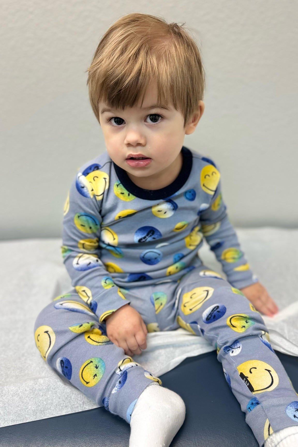 Sweet boy caught a bug at school. 🤧These are our favorite new jammies from gap x smiley world. 🙂 We love gap kid’s pajamas because they have the cutest prints, wash really well (no pilling), and are the softest cotton. 

#LTKfindsunder50 #LTKkids #LTKSpringSale