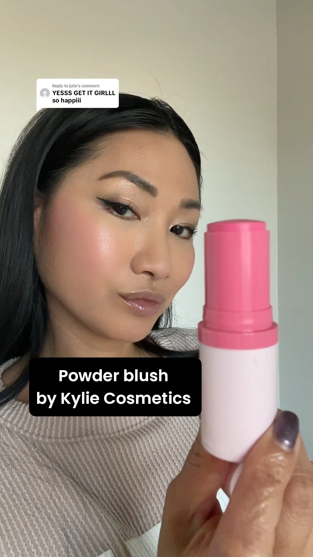 Trying the NEW powder blush by Kylie Cosmetics Breakfast in Bed

#LTKStyleTip #LTKGiftGuide #LTKBeauty