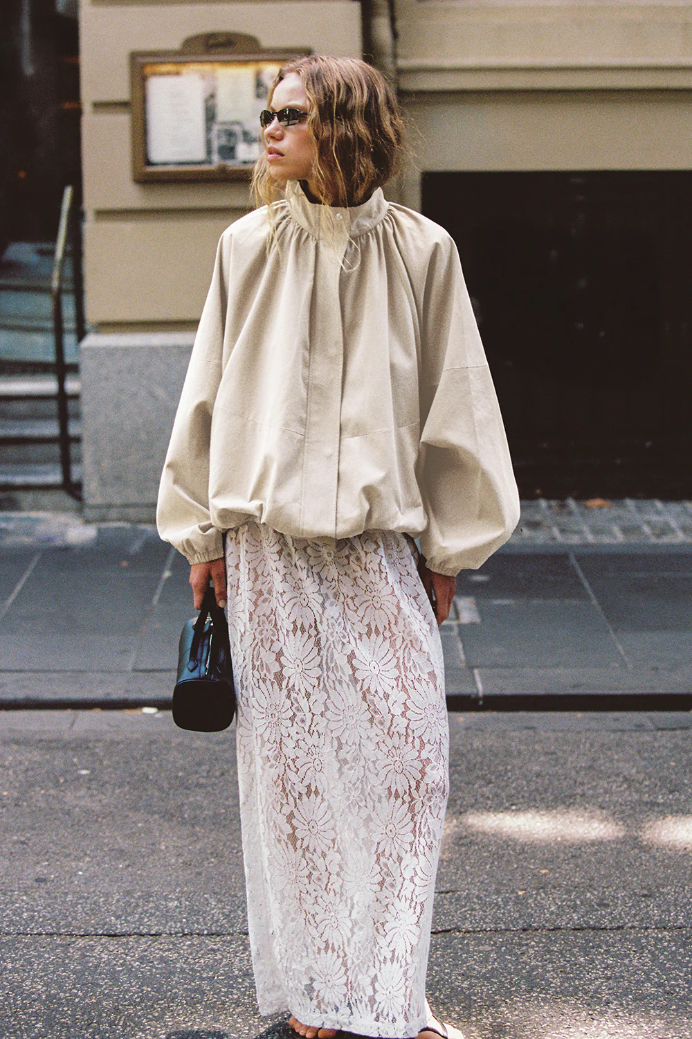 OAKLEE OYSTER BATWING LIGHT JACKET | DISSH