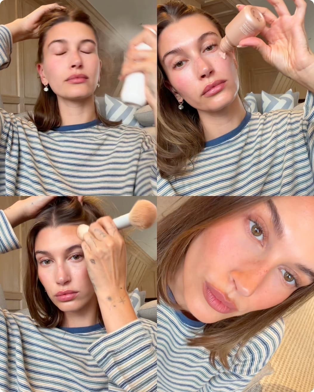 HAILEY’S SUMMER SHADES

Her everyday essentials for a luminous, sun-flushed look.