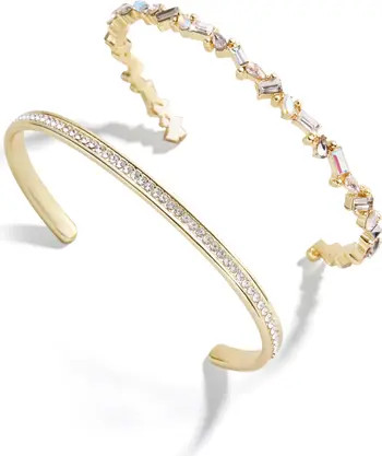 Daisy Set of 2 Cuff Bracelets | Nordstrom