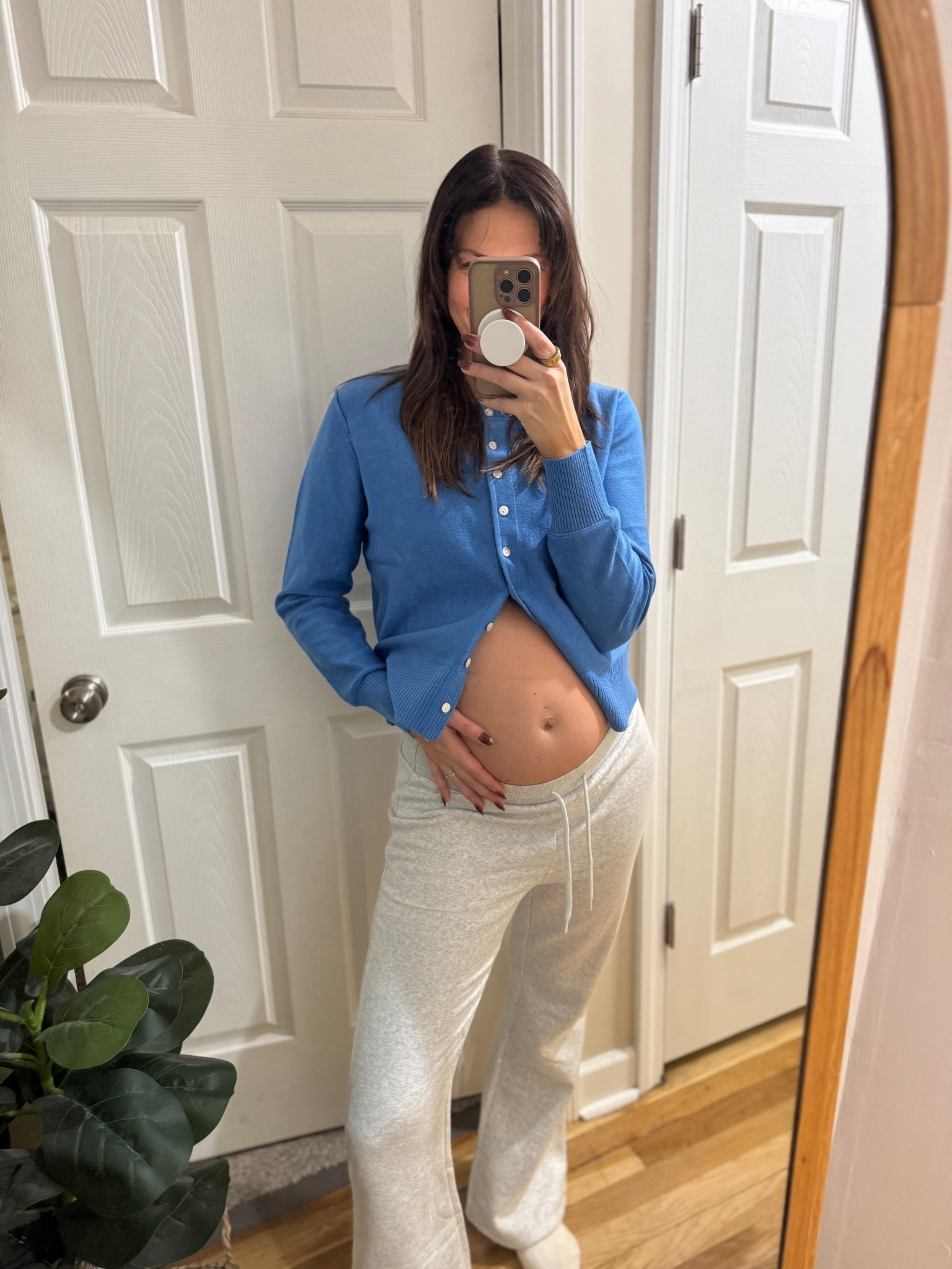 Wearing a medium in both 🤰🏻🫶🏼

Bump fit
Outfit inspo
Casual look
Walmart find 

#LTKootd #LTKFindsUnder50 #LTKBump