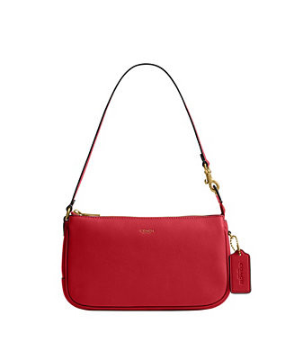 Plaza Small Leather Slim Shoulder Handbag | Macy's