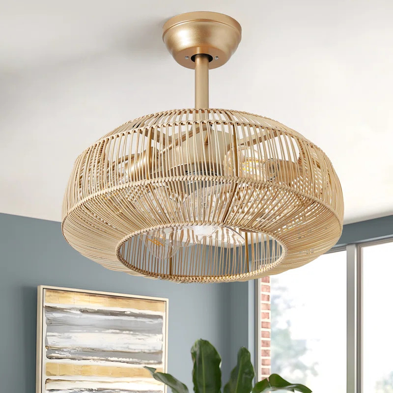 Artelia 20'' Ceiling Fan with Light Kit | Wayfair North America