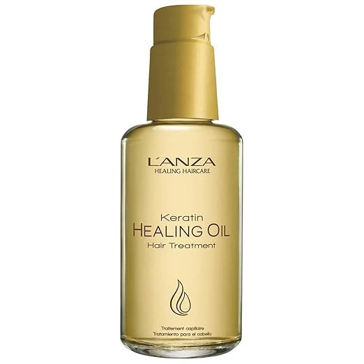 L'ANZA Keratin Healing Hair Oil Treatment, Keratin Hair Treatment, Hair Oil For Damaged Hair, Rev... | Amazon (US)