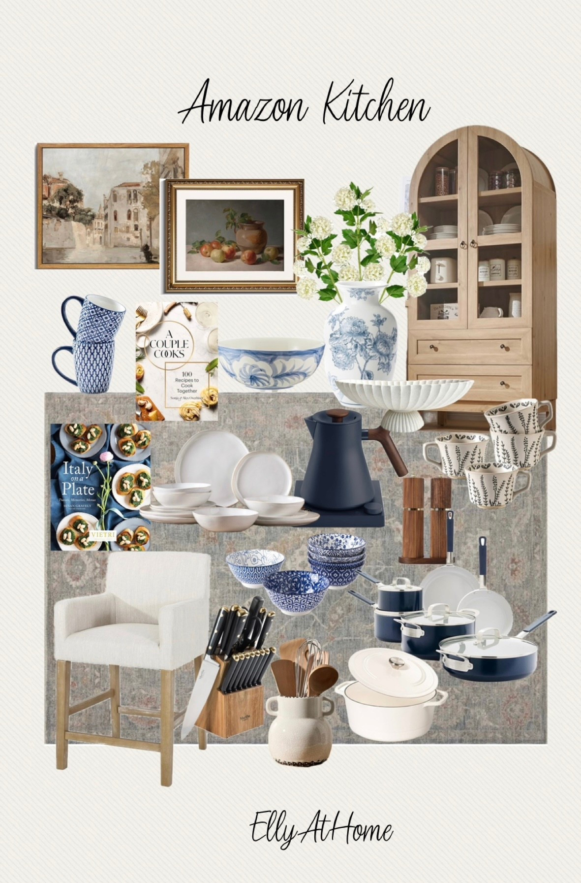 Ama home kitchen new finds and favorites! Shop, cabinets, stool, kitchen accessories, artwork, vase and more! Free shipping. 

#LTKSaleAlert #LTKHome