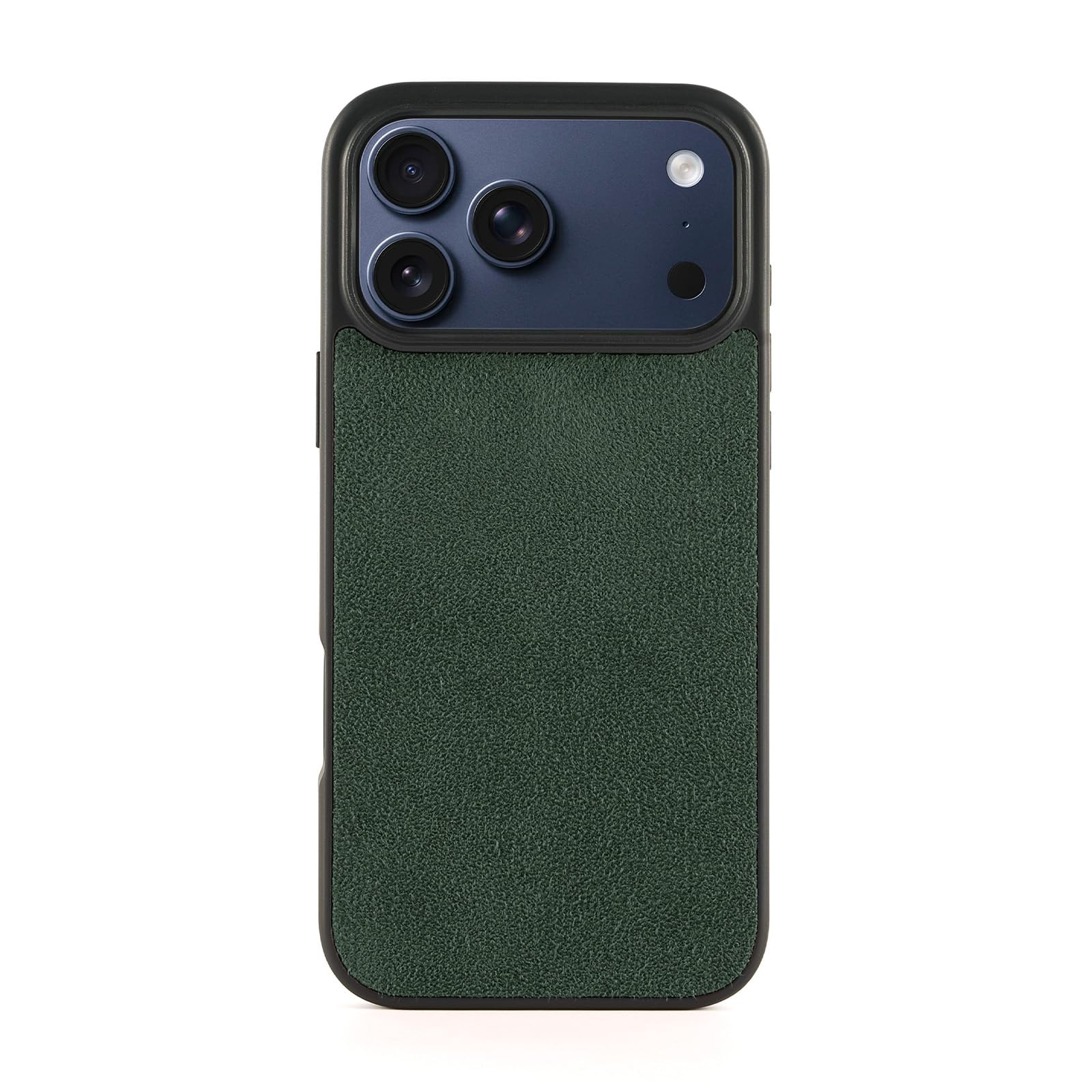 Alcantara Back-Wrap Phone Case for iPhone 17 Pro Max 6.9", Handmade Back-Wrap Italian Synthetic S... | Amazon (US)