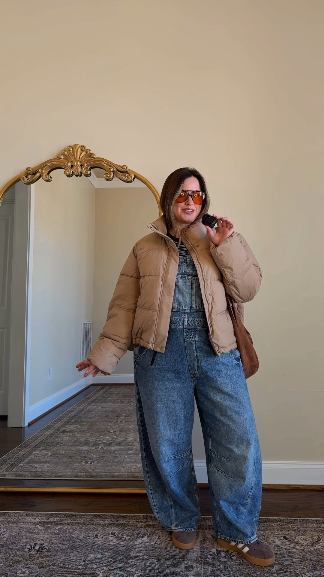One outfit I’ve kept in rotation so far, love these overalls from Gap! I sized up to a large and have plenty of room to grow. 

Long sleeves are so good, I’m wearing a large and they are so affordable and come in a bunch of colors.

Jacket is old navy, exact color is sold out so linking similar looking jackets.

Sneakers - sized down as I normally do in adidas sneakers. 

#LTKootd #LTKgrwm #LTKBump