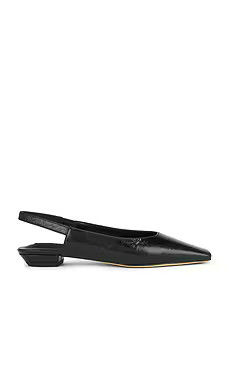 Tony Bianco Akita Flat in Black Crinkle from Revolve.com | Revolve Clothing (Global)