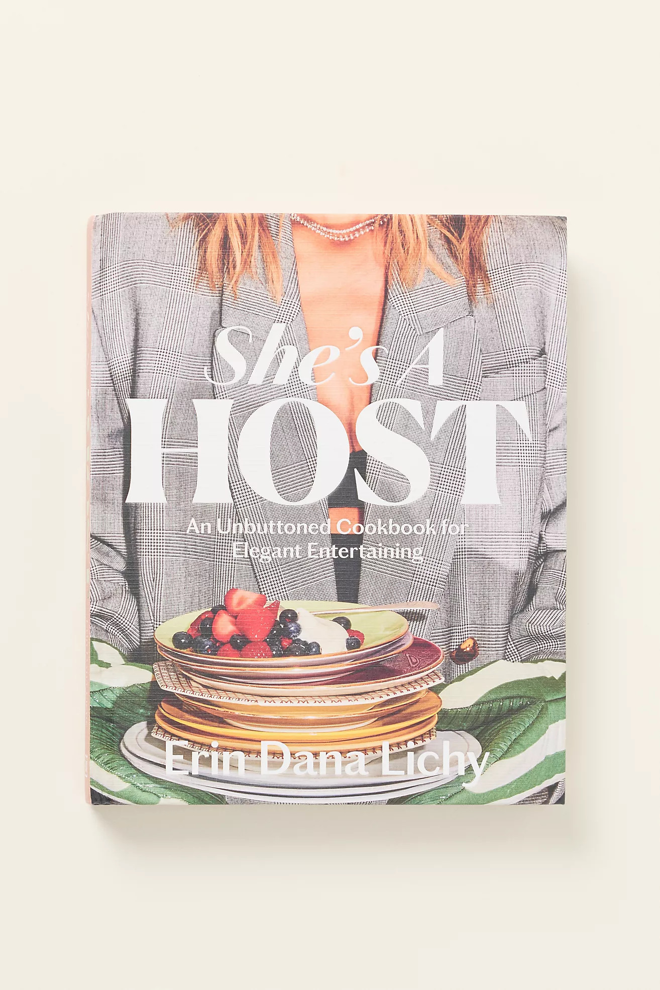 She's a Host Hardcover Cookbook | Anthropologie (US)
