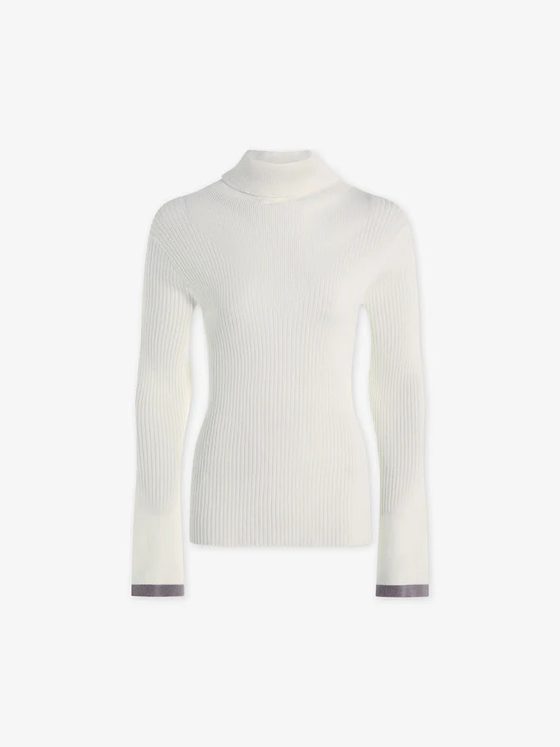 Ravena Rib Knit High Neck Top | Varley US | Varley US