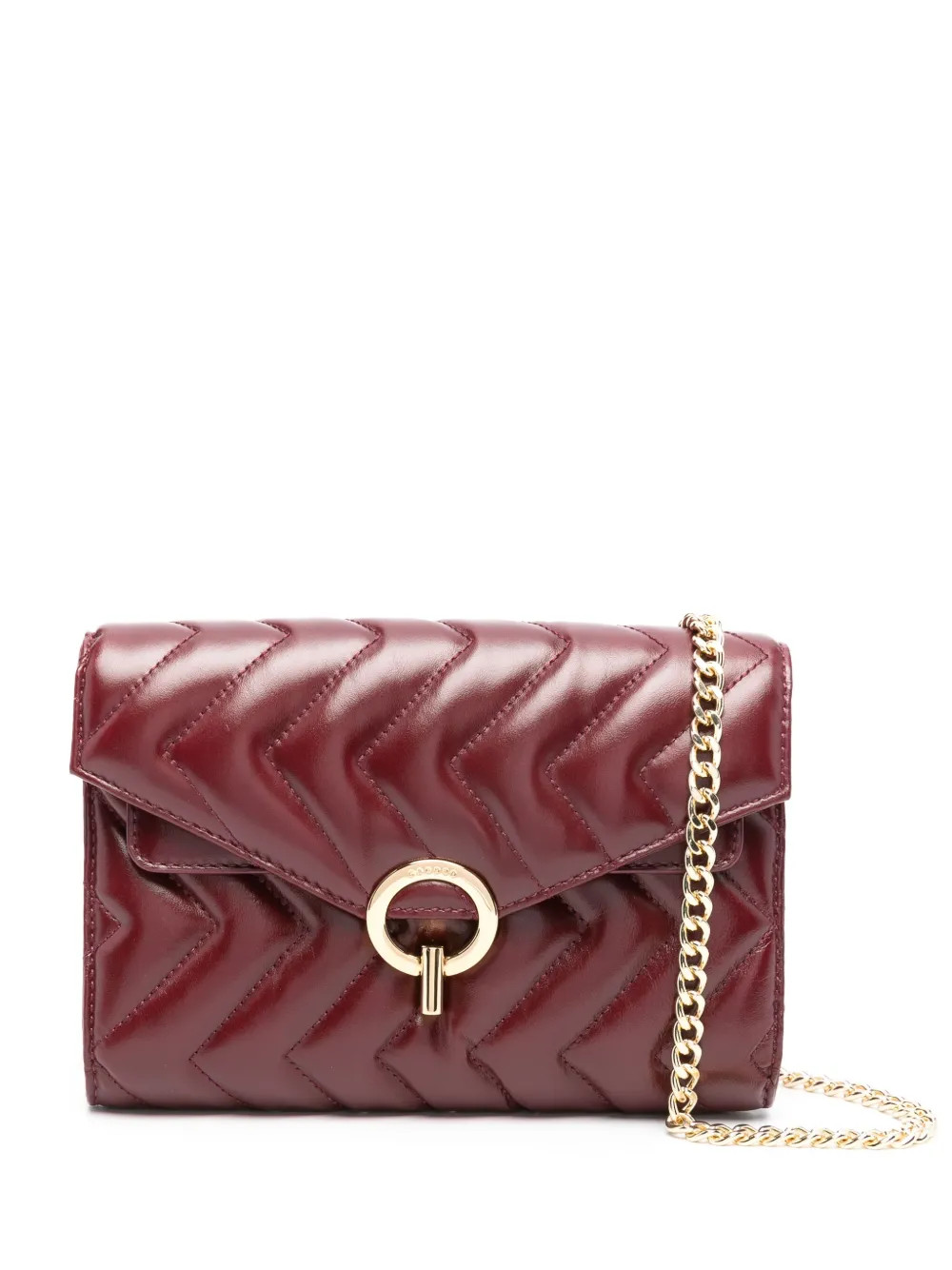 SANDRO Borsa a Tracolla Yza Trapuntata | Rosso | FARFETCH IT | Farfetch Global