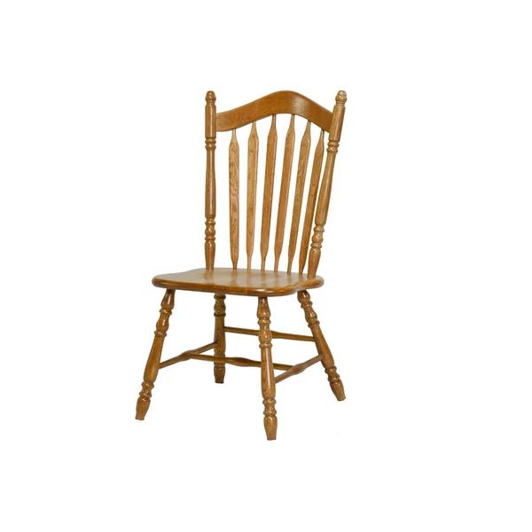 Jacalyn Solid Wood Slat Back Side Chair (Set of 2) | Wayfair North America