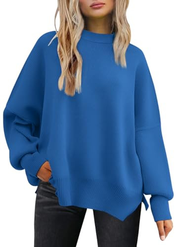 LILLUSORY Women's Oversized Batwing Knit Sweaters 2026 Fall Fashion Outfits | Amazon (US)