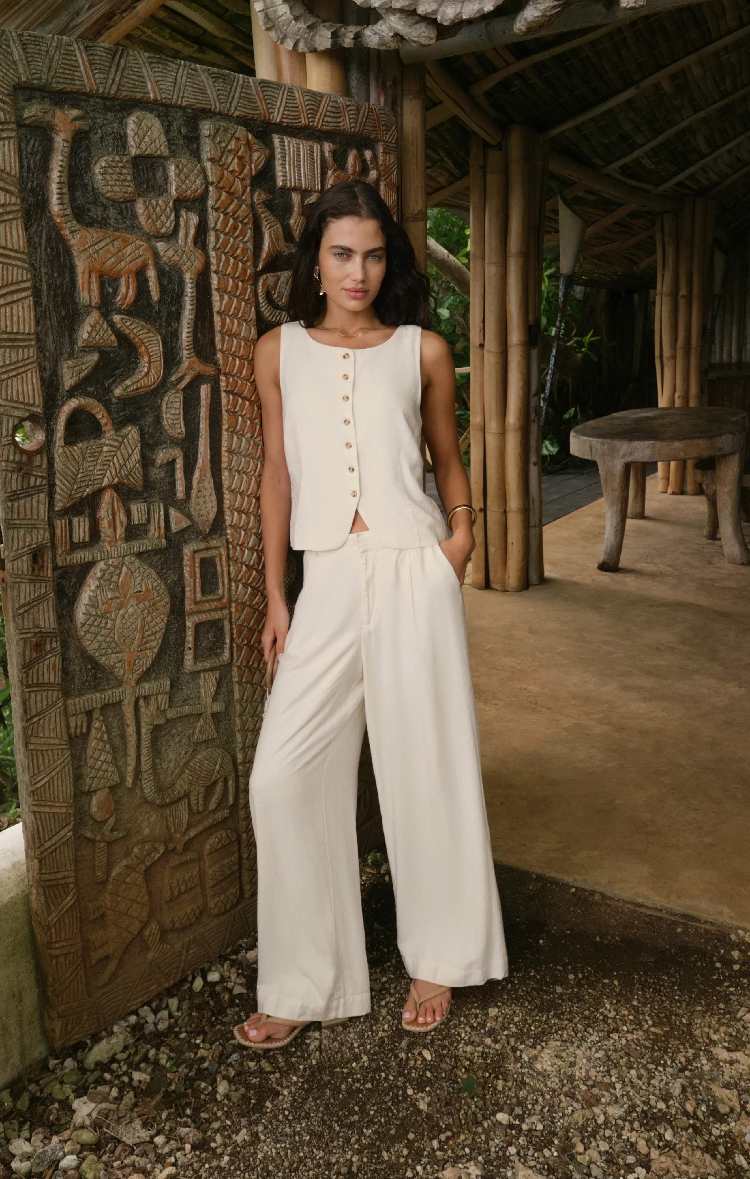 Roman Linen Vest | Z Supply
