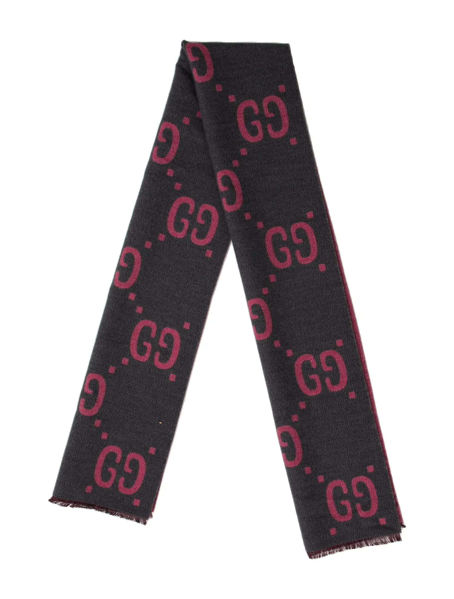 Wool GG Logo Scarf | The RealReal