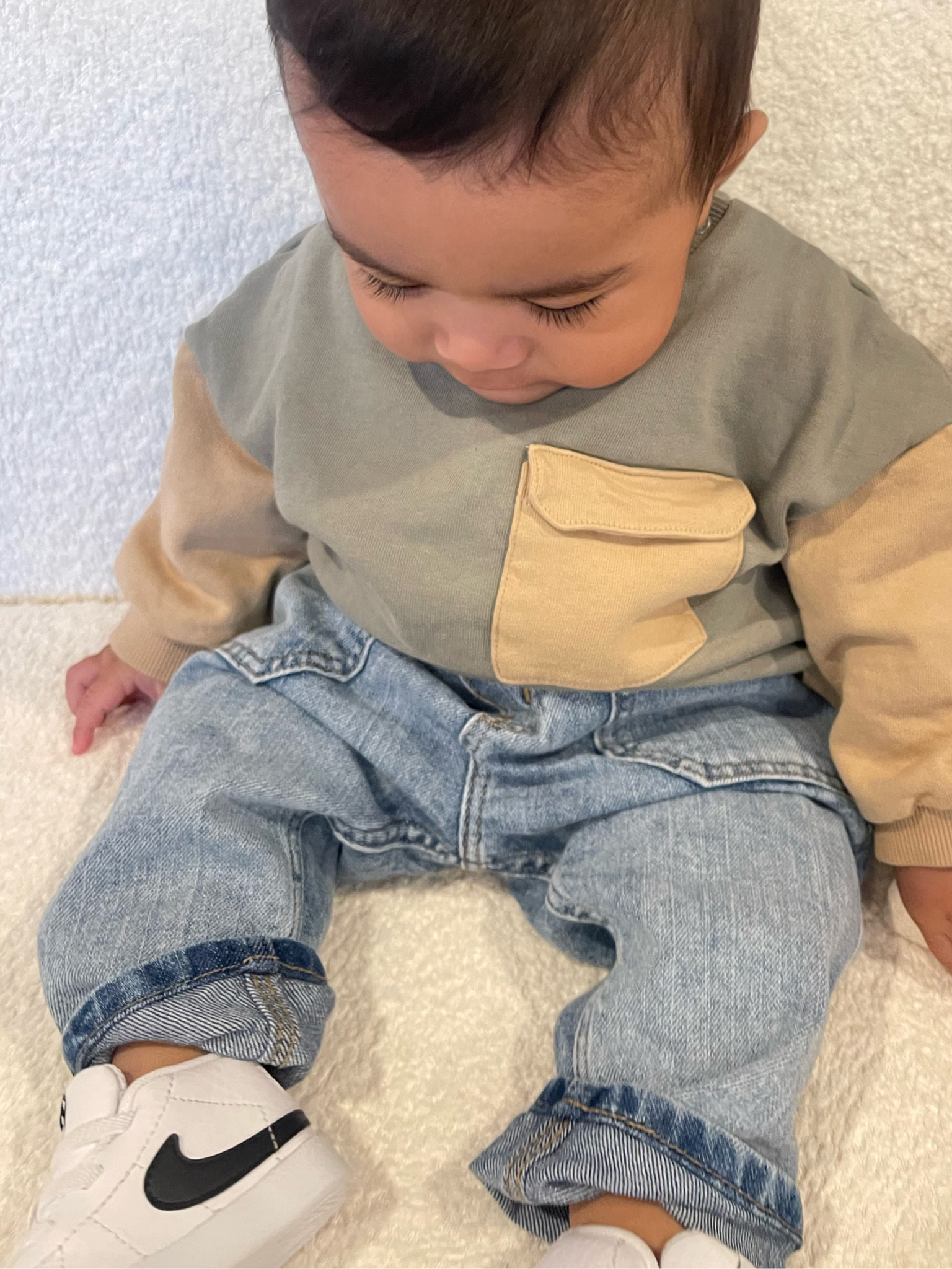Baby 9-12 months jeans 

#LTKbaby #LTKfamily #LTKkids