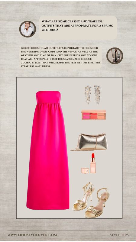 ✨30% off Mango when you spend $210

Looking for inspiration on how to style your elegant and timeless wedding guest dress? Here are a few tips to help you create the perfect look! Start by pairing your dress with a simple pair of heels and a clutch in a coordinating color. Add a statement necklace or earrings to add a touch of glamour, and don't forget to finish off your look with a chic updo or loose waves. For a more formal affair, consider adding a shawl or wrap to keep you warm and stylish. No matter how you choose to style it, this dress is sure to be a showstopper at any wedding. So why wait? 

Start experimenting today and create a look that's all your own! 





#weddingguestdress #timelessstyle #elegantfashion #howtostyle #dressinspiration

Follow my shop @Lindseydenverlife on the @shop.LTK app to shop this post and get my exclusive app-only content!

#liketkit #LTKsalealert #LTKwedding
@shop.ltk
https://liketk.it/45kUk