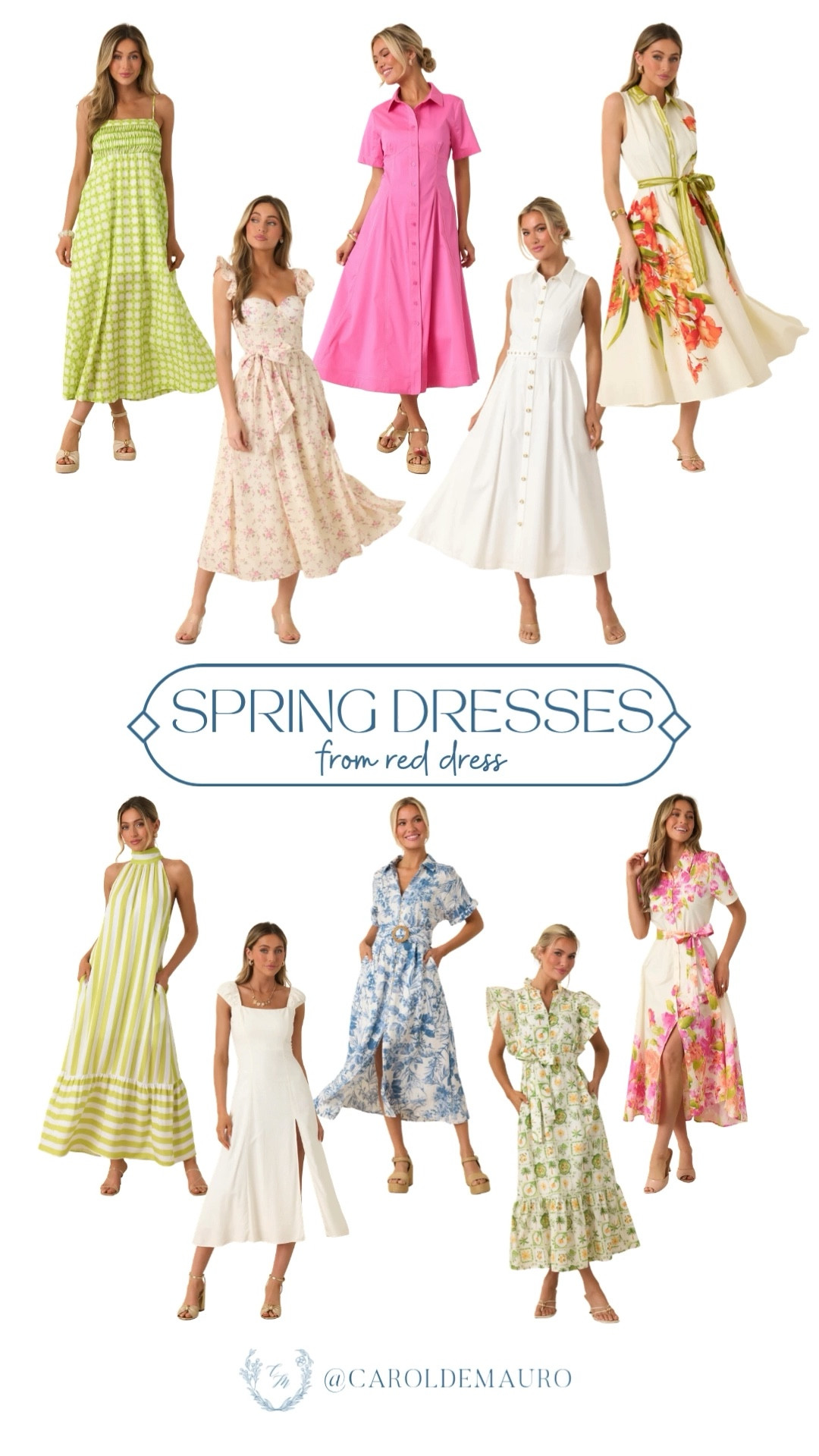 Level up your spring style with these lovely dresses from Red Dress and get set for warmer weather and all the compliments.

spring dresses, outfit inspo, vacation wardrobe, resort wear, travel looks, european summer, beach style, floral dresses

#LTKootd #LTKvlog #LTKSeasonal