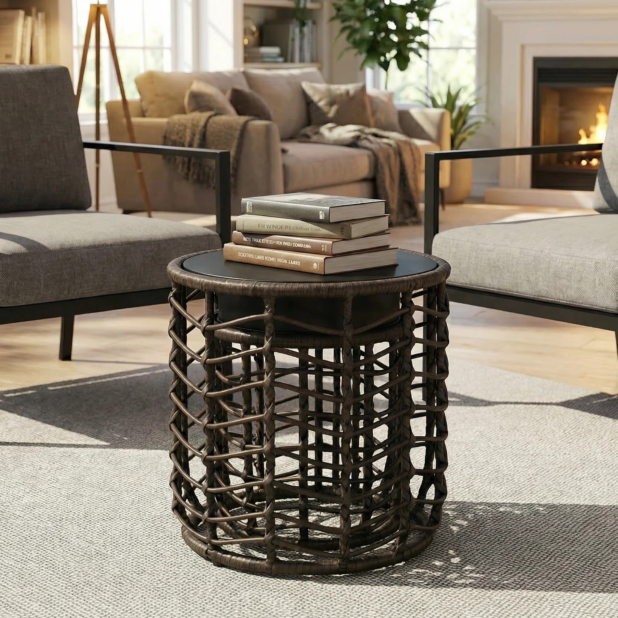 Grand Patio Lumweave 17.75" Solar Powered Outdoor Floor Lamp & Reviews | Wayfair | Wayfair North America