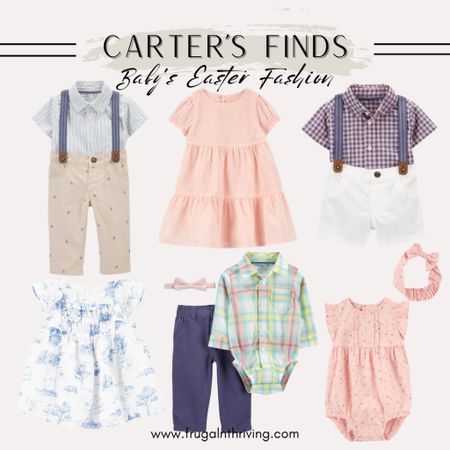 Baby Easter outfits from Carter’s!! Shop up to 60% off 🐣🐰

#LTKsalealert #LTKSeasonal #LTKbaby