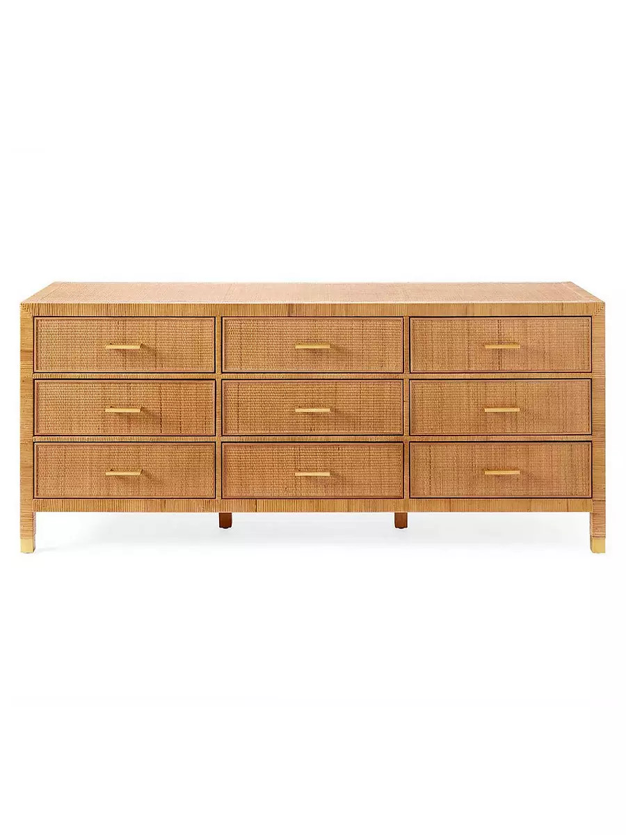 Balboa Rattan Dresser | Serena and Lily