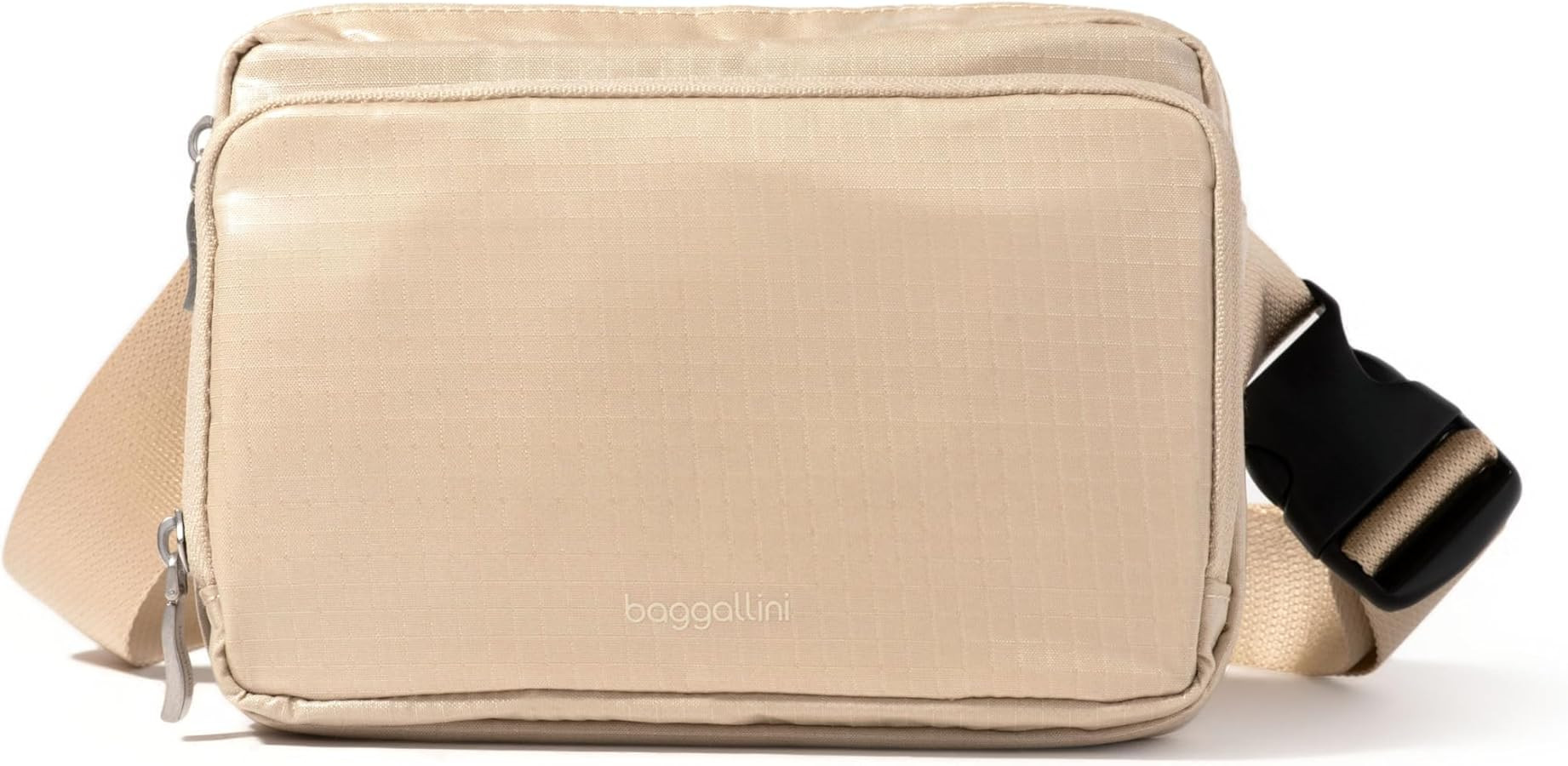 Baggallini Modern Belt Bag 5x8 Travel Fanny Pack Sling Bag Waistpack w/RFID Card Holder Water-res... | Amazon (US)