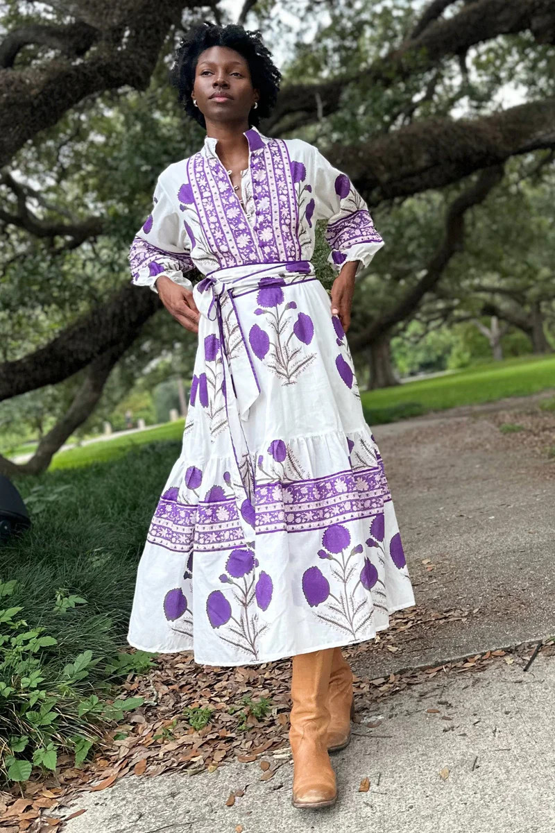 Sue Sartor Flounce™️ | Purple Marigold | SUE SARTOR