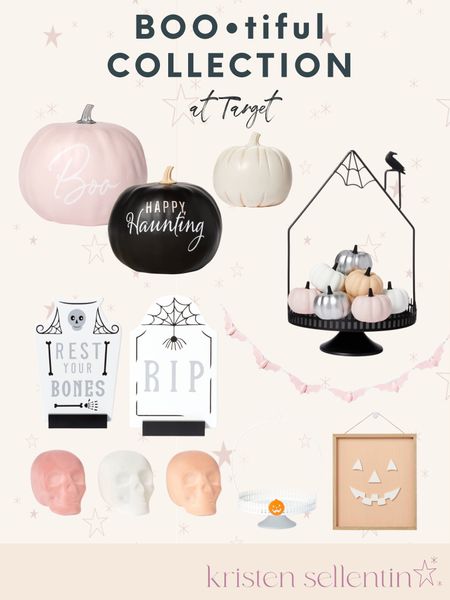 Target’s Boo•tiful Halloween Collection 

If a product is out of stock be sure to sign up for restock notifications 

#target #targetstyle #targethome #halloween #halloweendecor #pumpkins #pink #pinkhalloween #halloweendecorating #homedecor #fall 

#LTKunder50 #LTKSeasonal #LTKhome