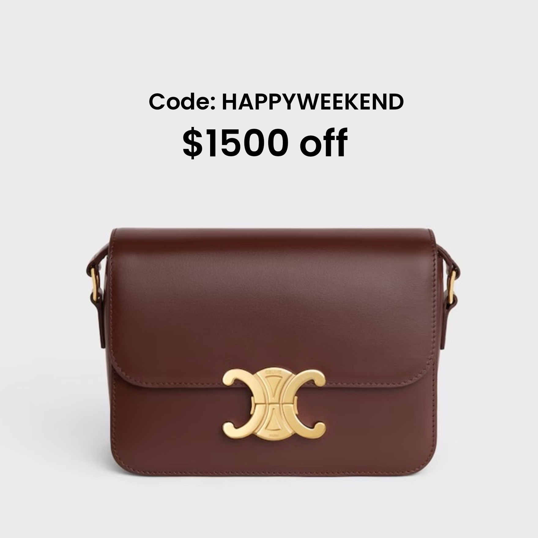 CELINE TEEN TRIOMPHE BROWN