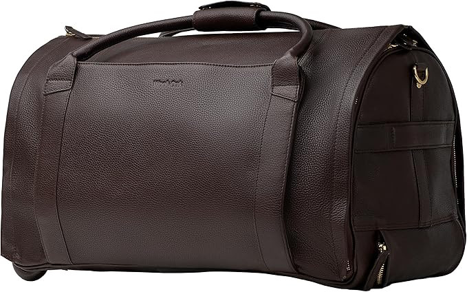 Wool & Oak - NOVA Large Duffle Bag with Wheels - Carry On Garment Duffle Bags for Travel, Overnig... | Amazon (US)