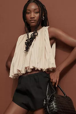 Mare Mare Sleeveless Pleated Top | Anthropologie (US)