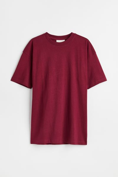 Oversized Fit Cotton T-shirt | H&M (US + CA)