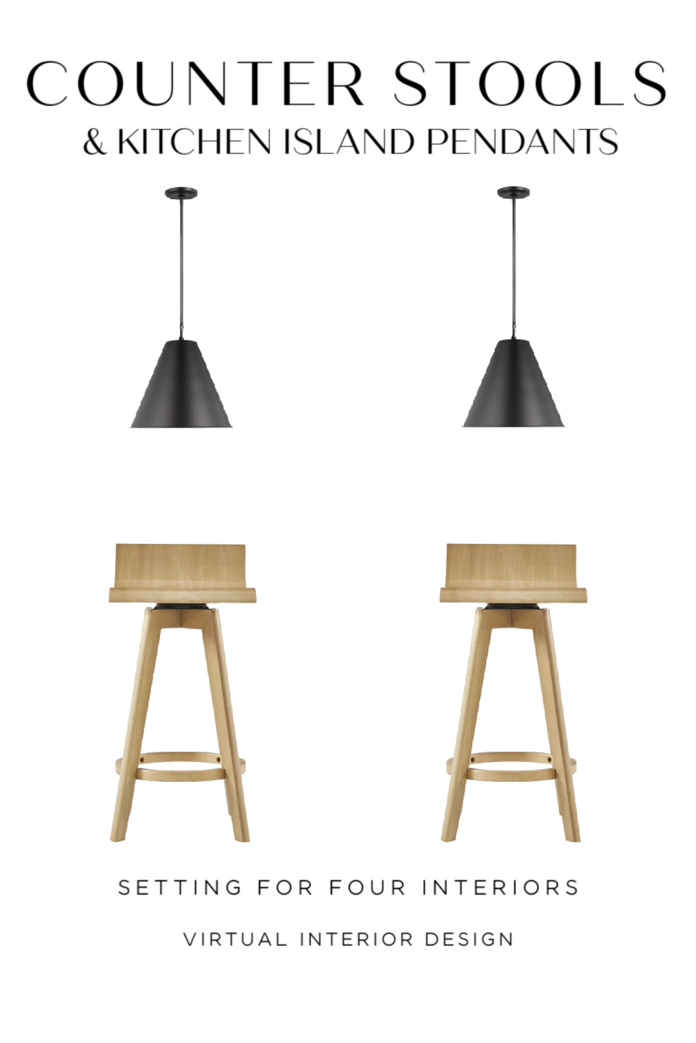 Swivel kitchen counter stools and island pendants that coordinate! These stools swivel and are so budget friendly!

Organic modern, transitional, farmhouse, black, wood, neutral, Walmart  home

#LTKFind #LTKhome #LTKstyletip