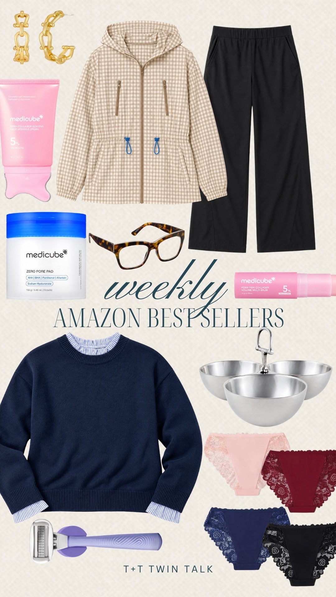 Amazon weekly best sellers! These are some of the most-loved finds shoppers are grabbing right now, from fashion and beauty to home and everyday favorites. A few of these definitely caught our attention!

#LTKSeasonal #LTKOver40 #LTKMidsize