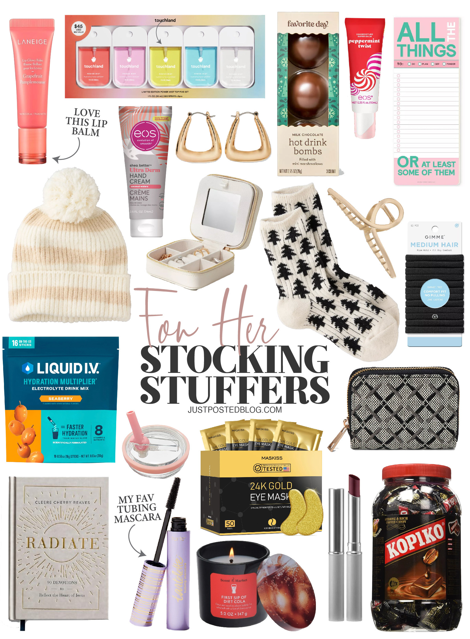 For Her Stocking Stuffer Gift Ideas! Lots of ideas for her that would also work for teens to fill their stockings! 

 #LTKGiftGuide #LTKHoliday #LTKSeasonal