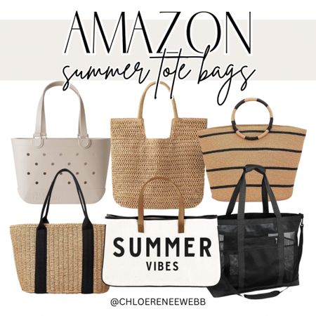 Summer tote bag roundup! Some of my favorites from Amazon!! 

Amazon, tote bags, Amazon tote bags, summer bag, beach bag, cute bag, amazon trends, Amazon favorites, straw bag, vacation bag, resort 

#LTKSeasonal #LTKSwim #LTKItBag