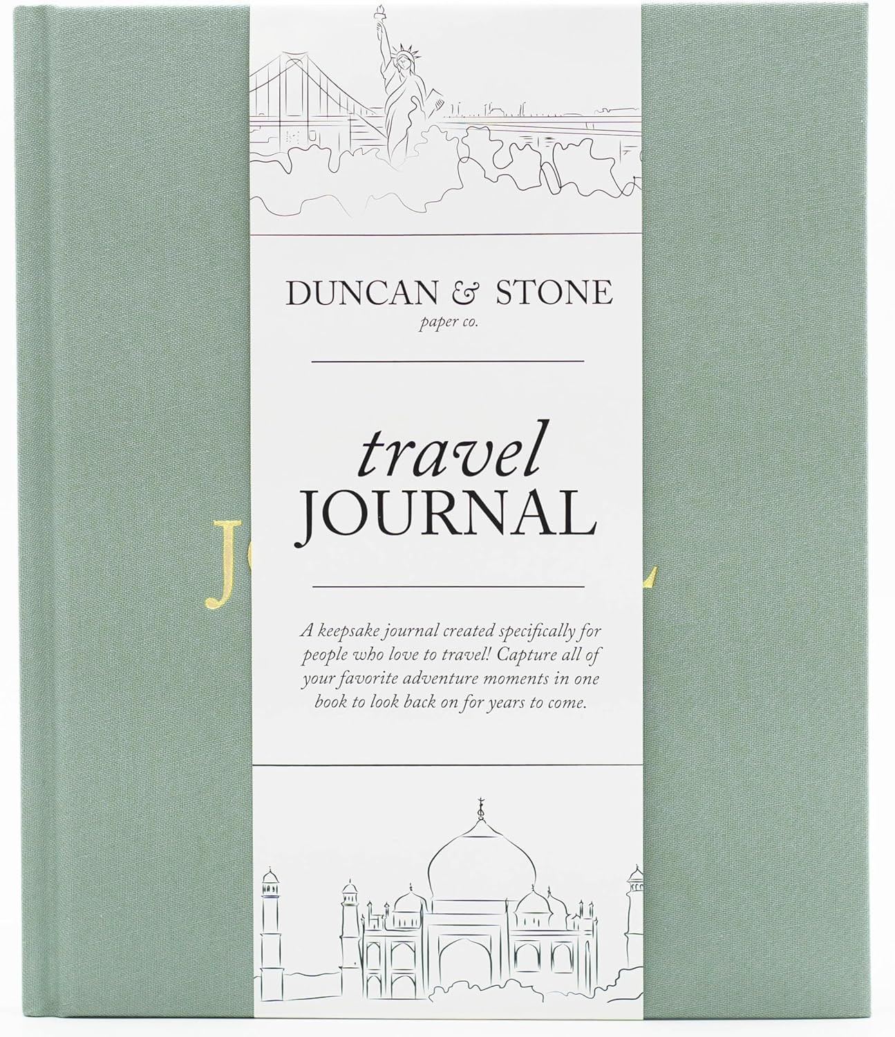 DUNCAN & STONE PAPER CO. Travel Journals - Elegant Journaling Notebook To Record All Your Travel ... | Amazon (US)