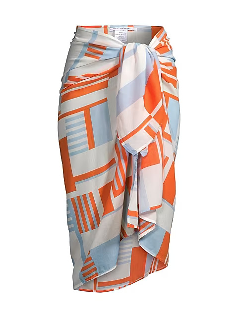 El Sol Nixie Printed Pareo | Saks Fifth Avenue
