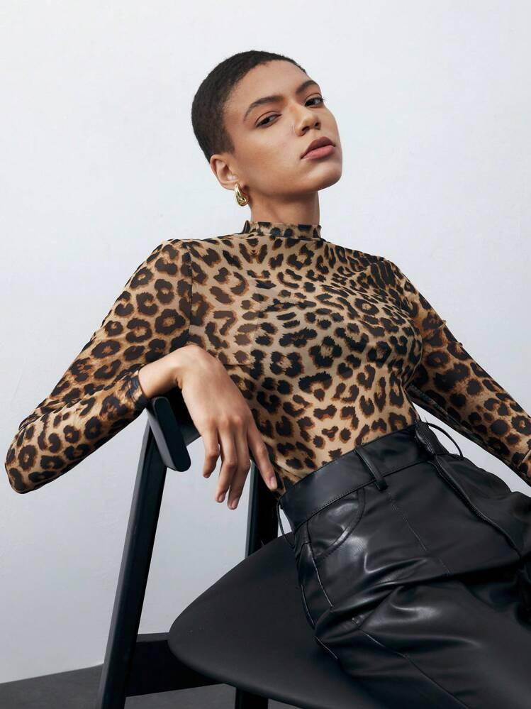 Top animal print  | SHEIN