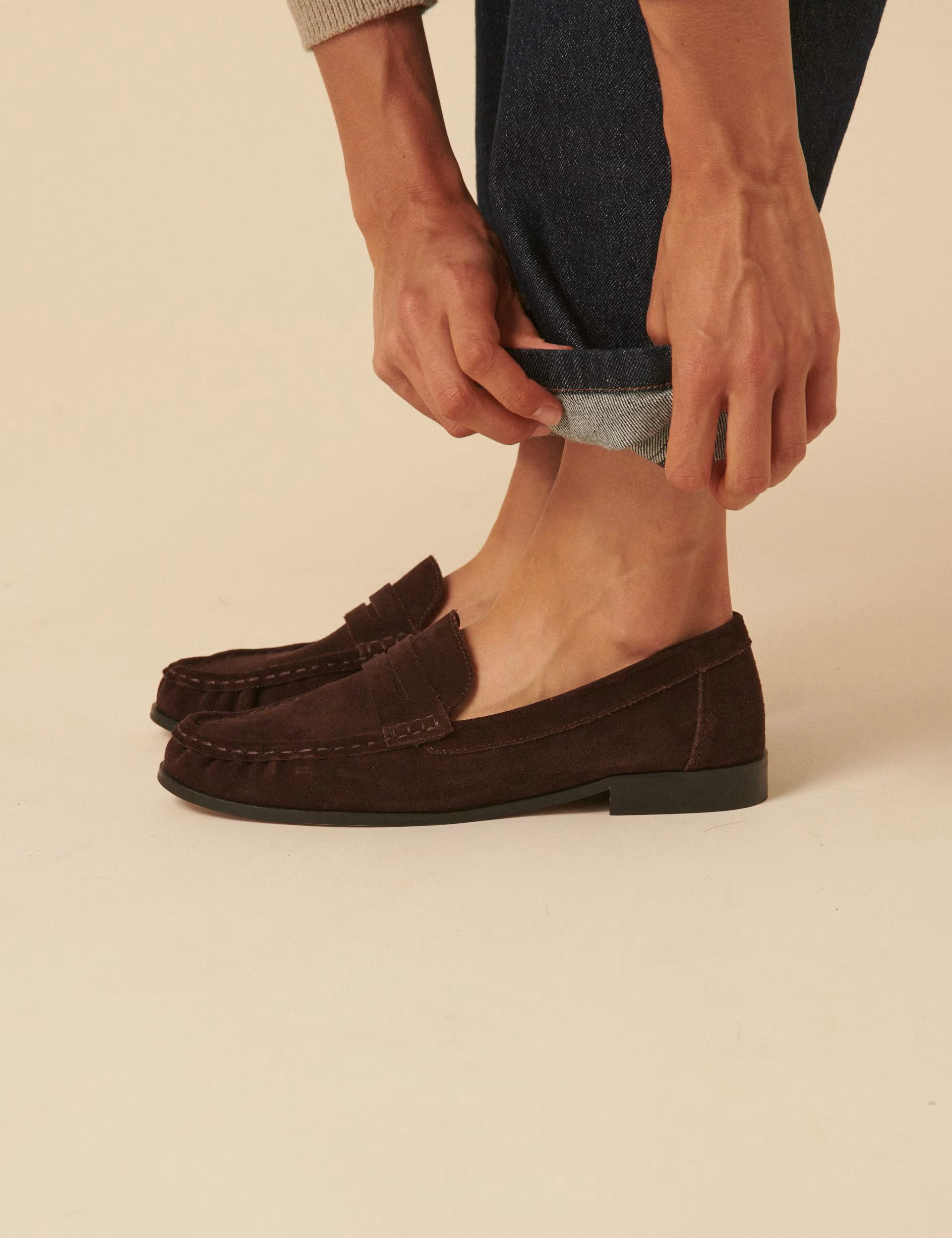 Suede Slip On Flat Loafers | Marks & Spencer (UK)