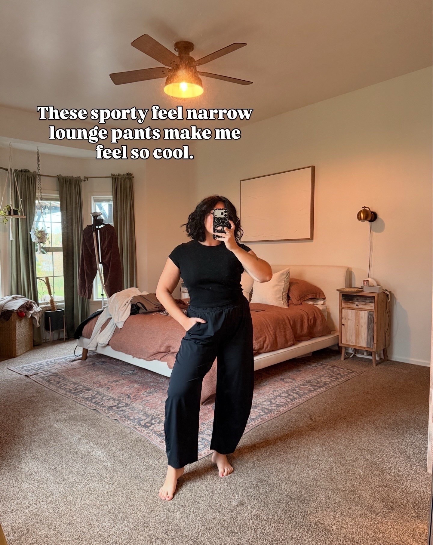 The best lookalike pants for a fraction of the price. The fit is unbeatable for inverted triangle shapes, I'm obsessed! Lounge day ootd



#LTKSeasonal #LTKootd #LTKMidsize
