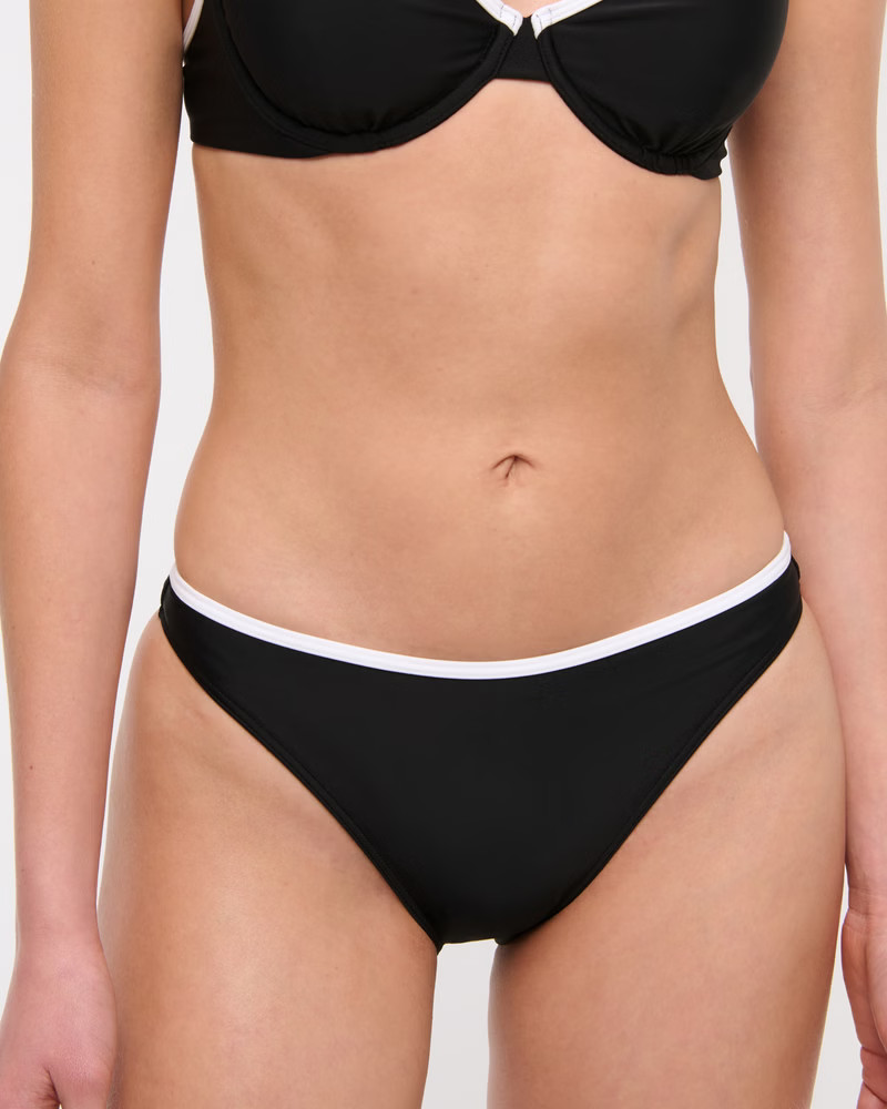 Mid Rise High-Leg Moderate Bottom | Abercrombie & Fitch (US)