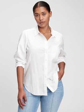 100% Organic Cotton Perfect Shirt | Gap (CA)