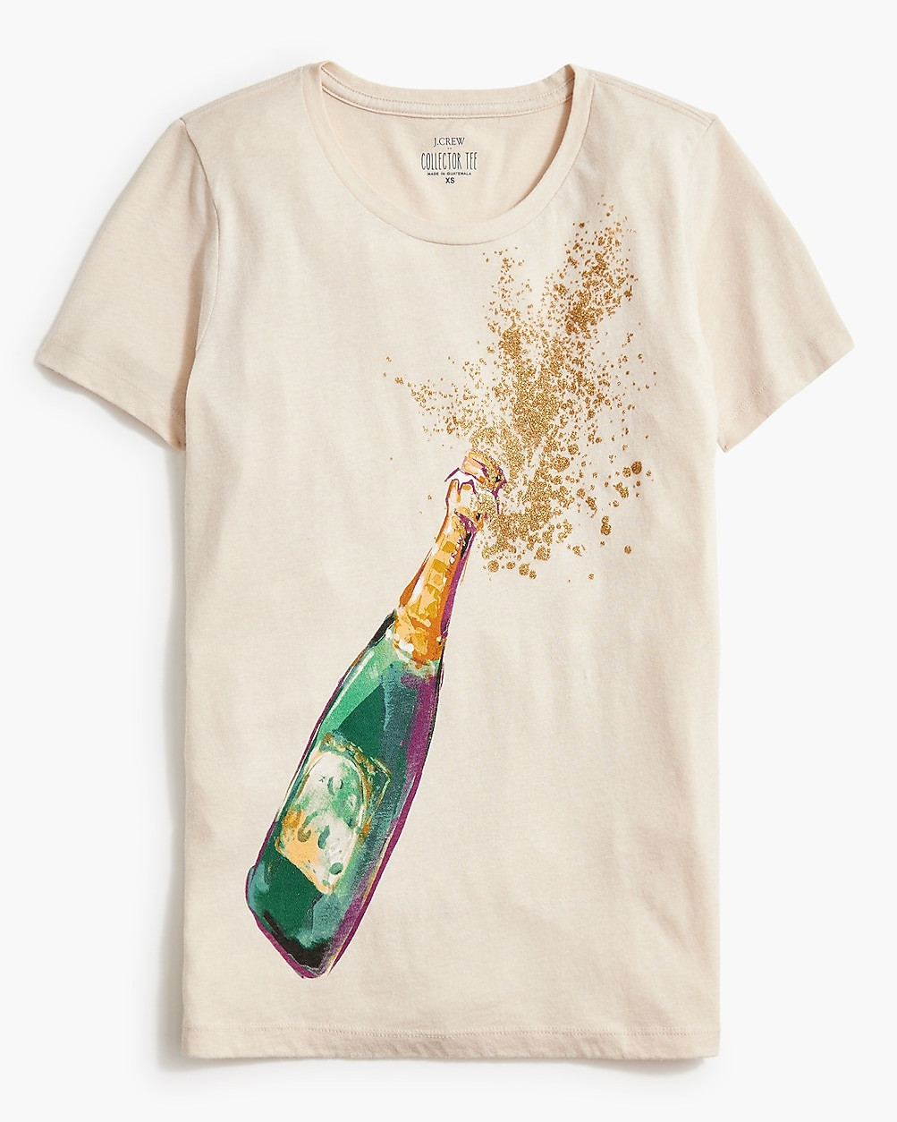 Champagne graphic tee | J.Crew Factory