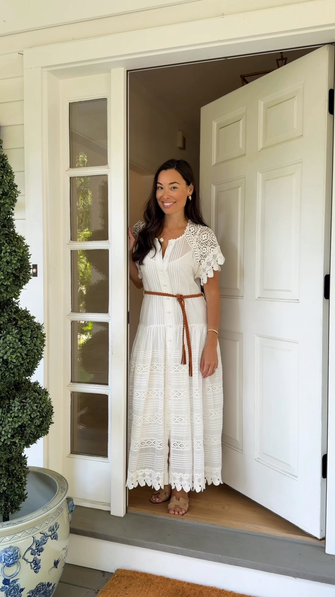 Full house tour on my Substack 🤍 Connecticut house, home, interior design, neutral decor, Kat Jamieson style. 

Dress is old from Zimmermann!

#LTKootd #LTKHome #LTKdayinmylife
