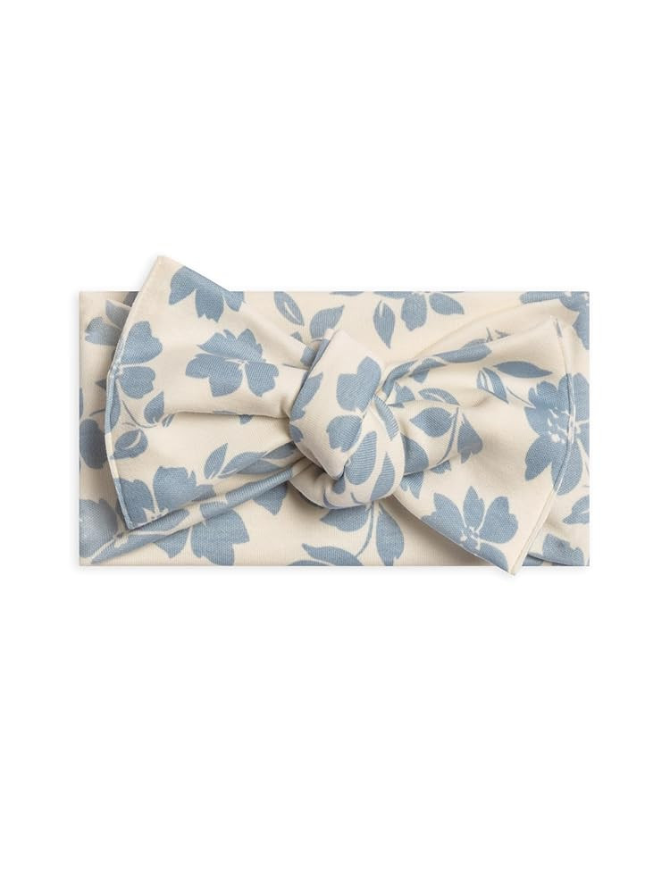 Colored Organics Baby Organic Cotton Hattie Bow Wrap Headband | Amazon (US)