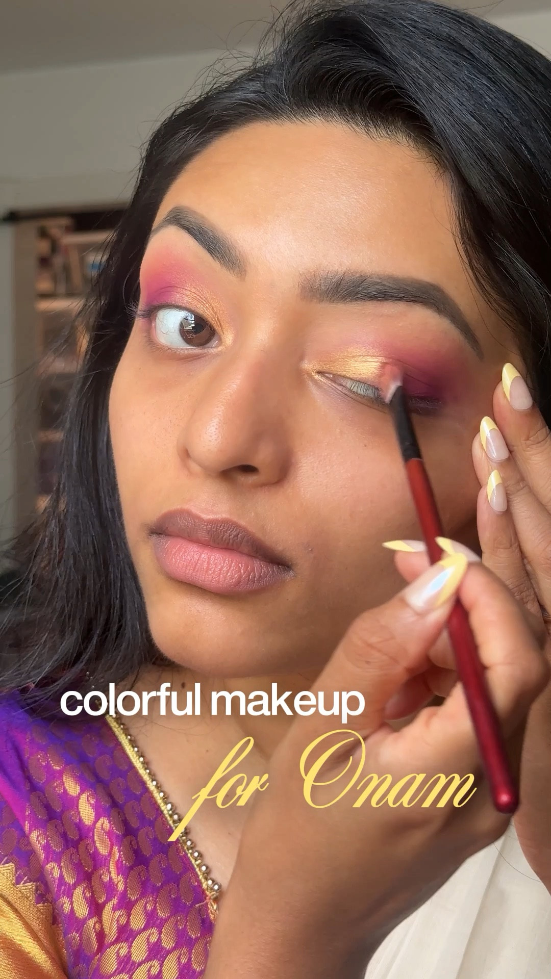 colorful makeup for onam 

#LTKWedding #LTKU #LTKBeauty