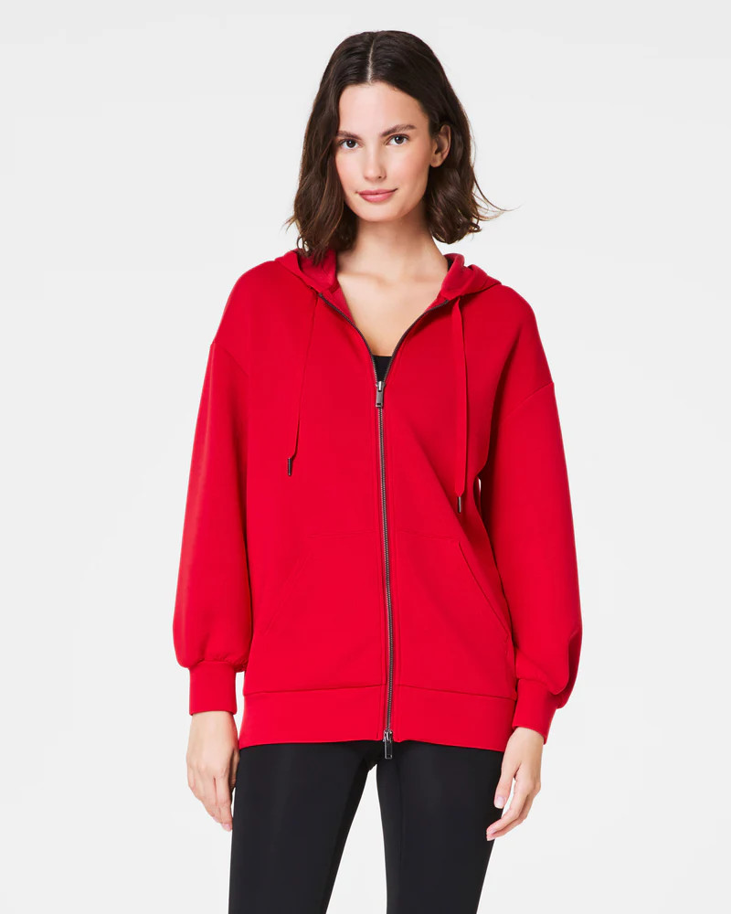 SPANX® AirEssentials Brushed Full Zip Hoodie | Spanx